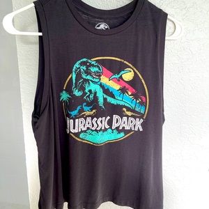 Women’s Graphic Muscle Tee - L